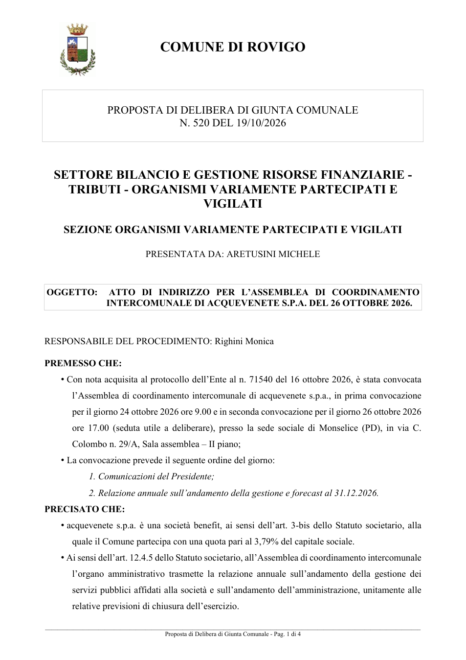 Pagina 1 del documento