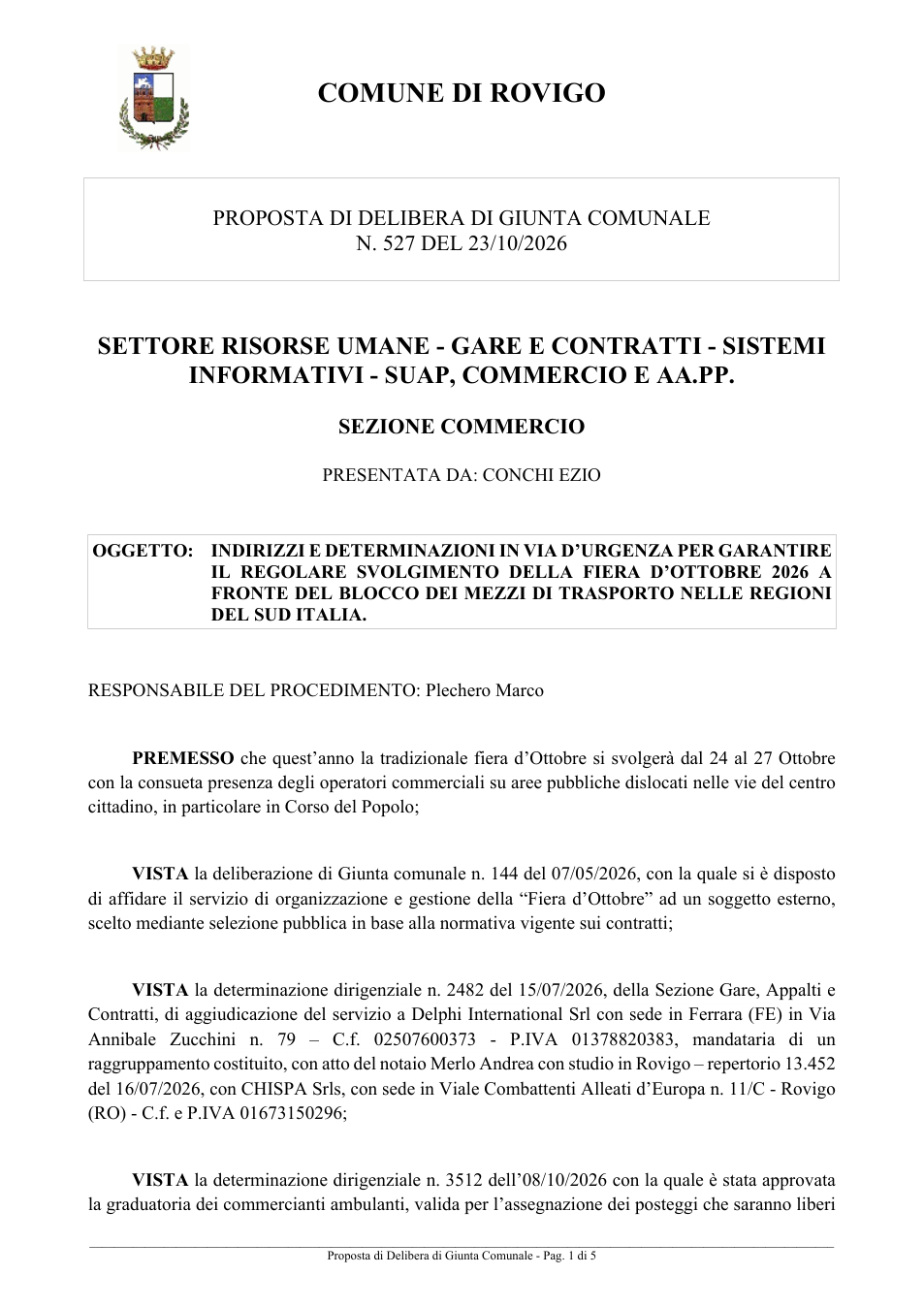 Pagina 1 del documento