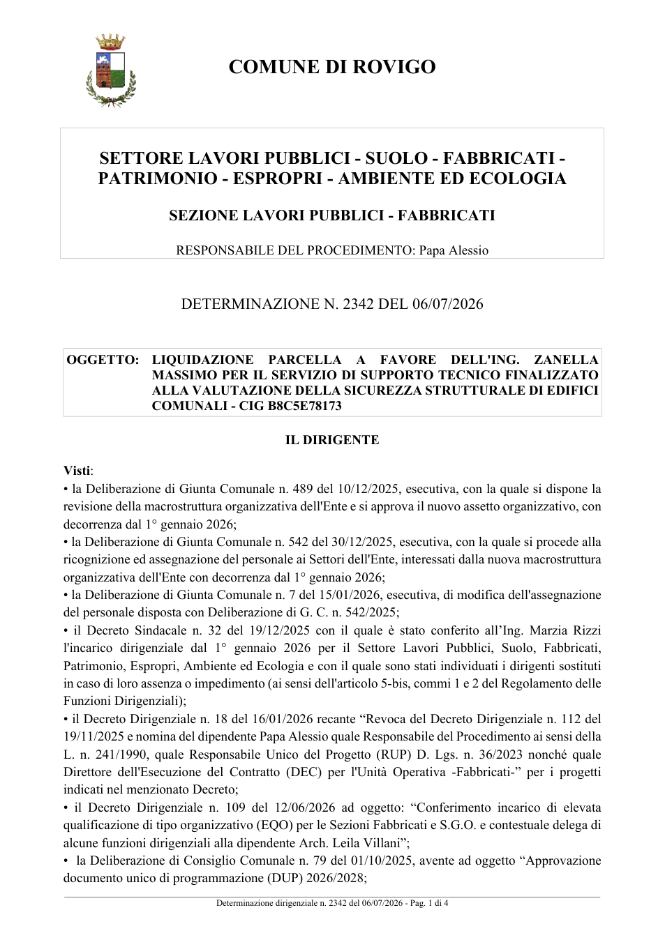 Pagina 1 del documento
