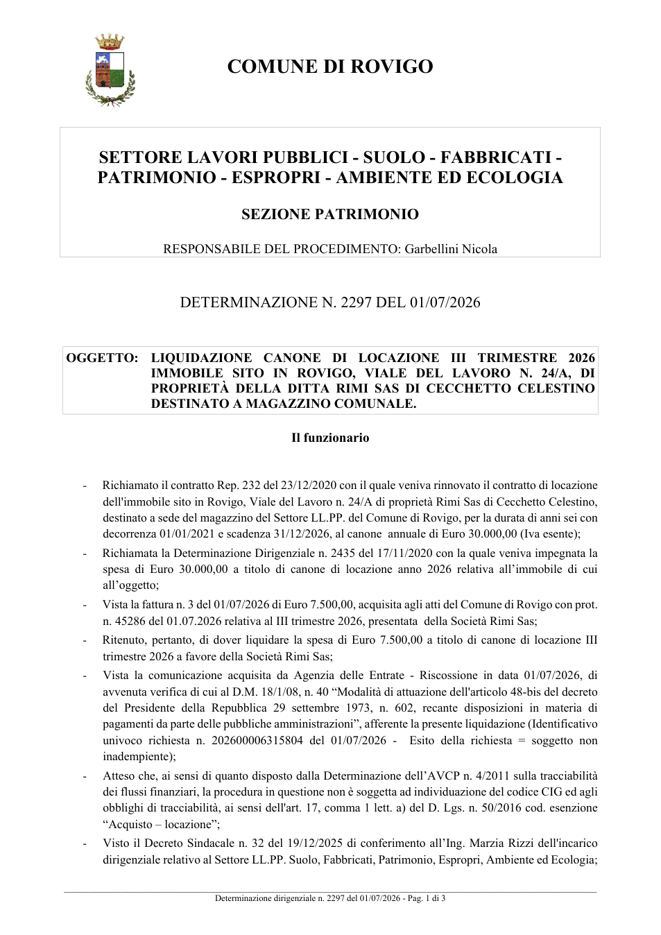 Pagina 1 del documento