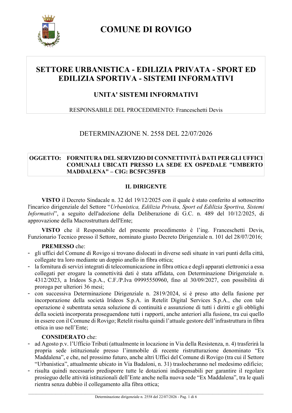 Pagina 1 del documento