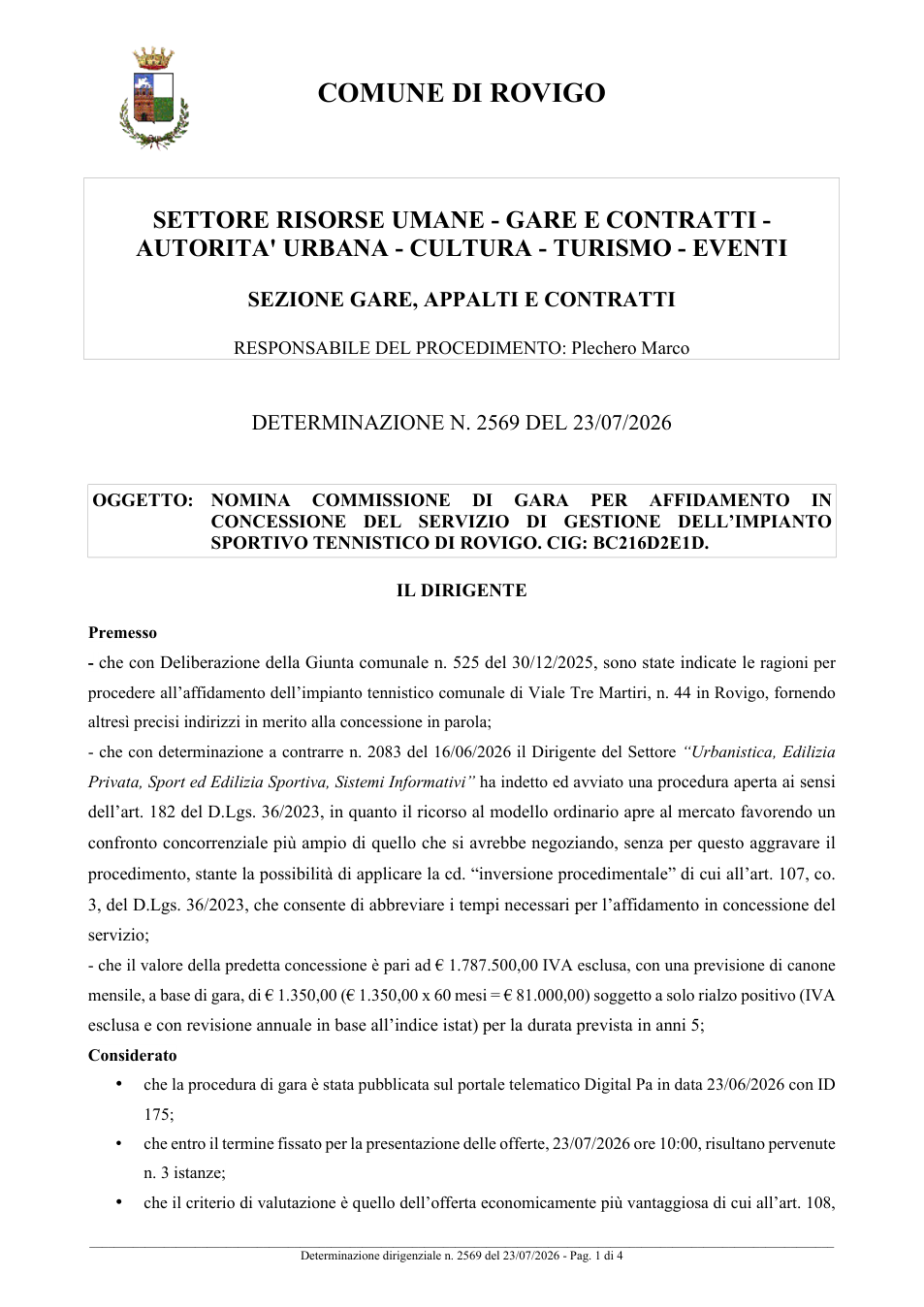 Pagina 1 del documento