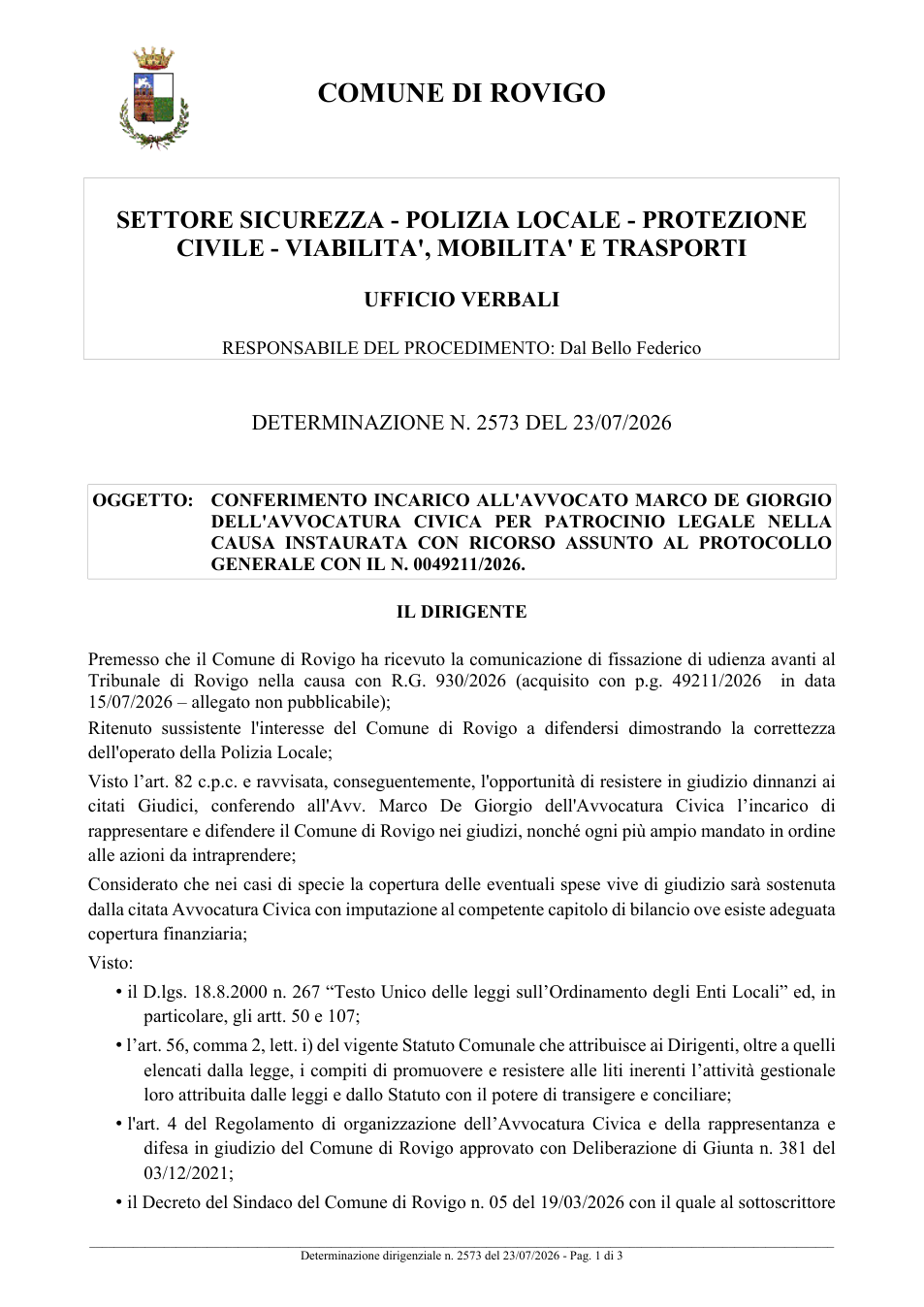 Pagina 1 del documento