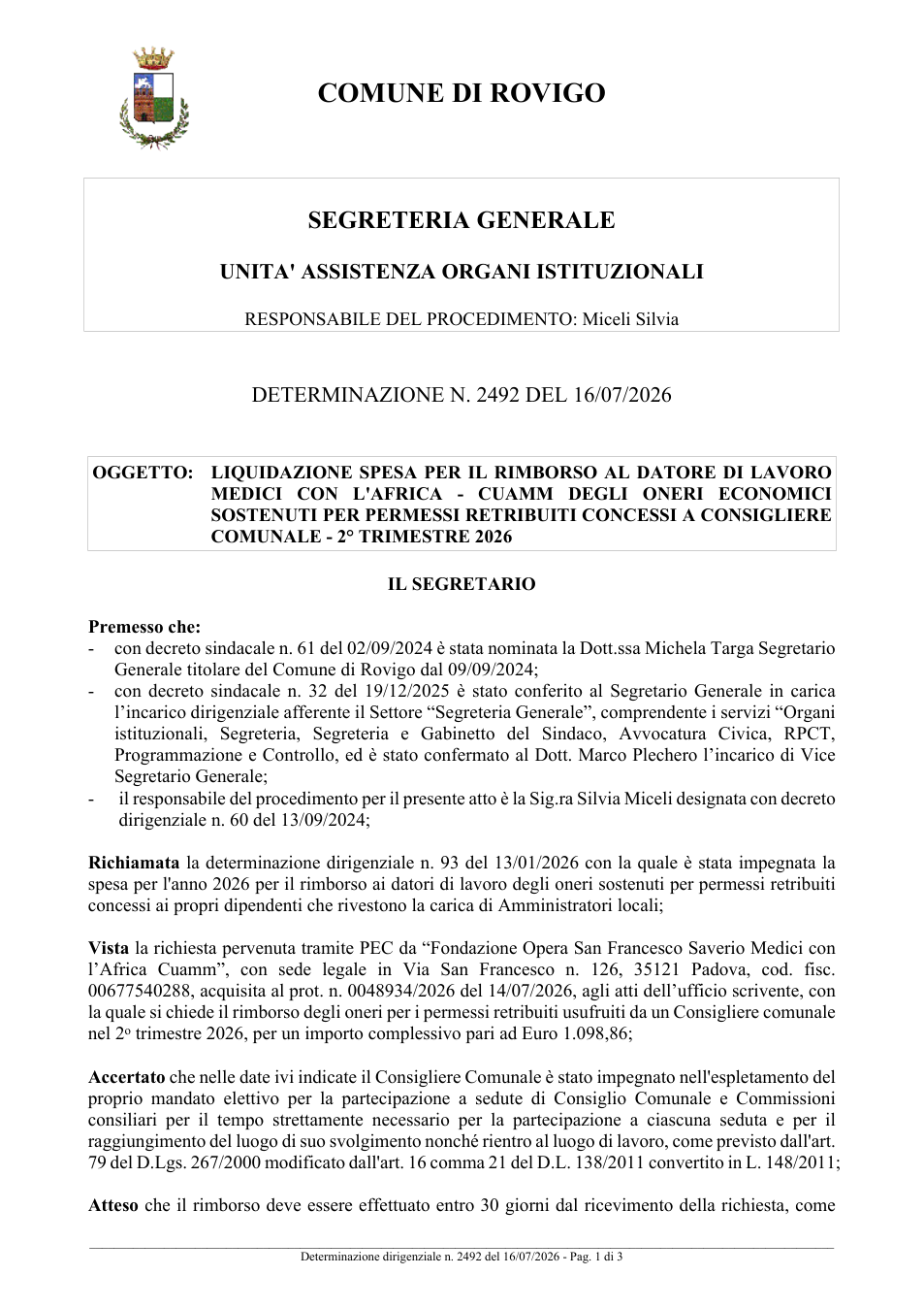 Pagina 1 del documento
