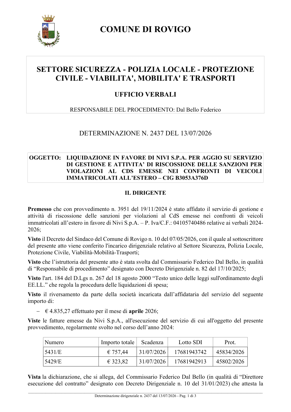 Pagina 1 del documento