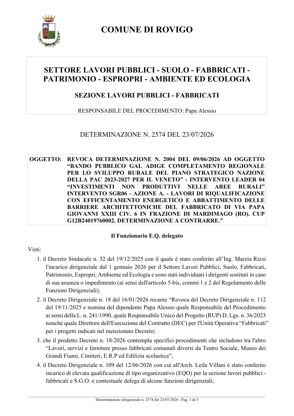 Pagina 1 del documento