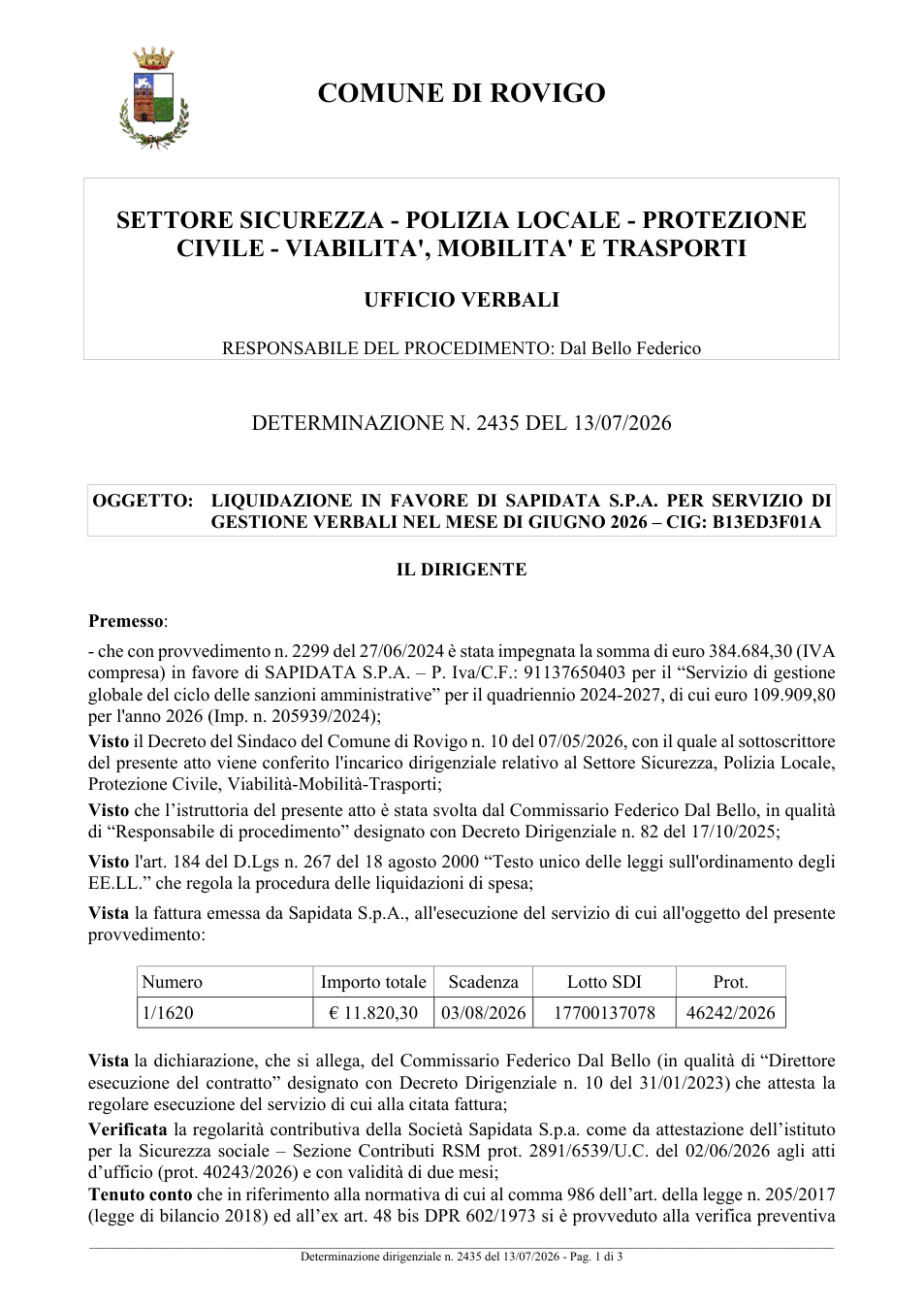 Pagina 1 del documento