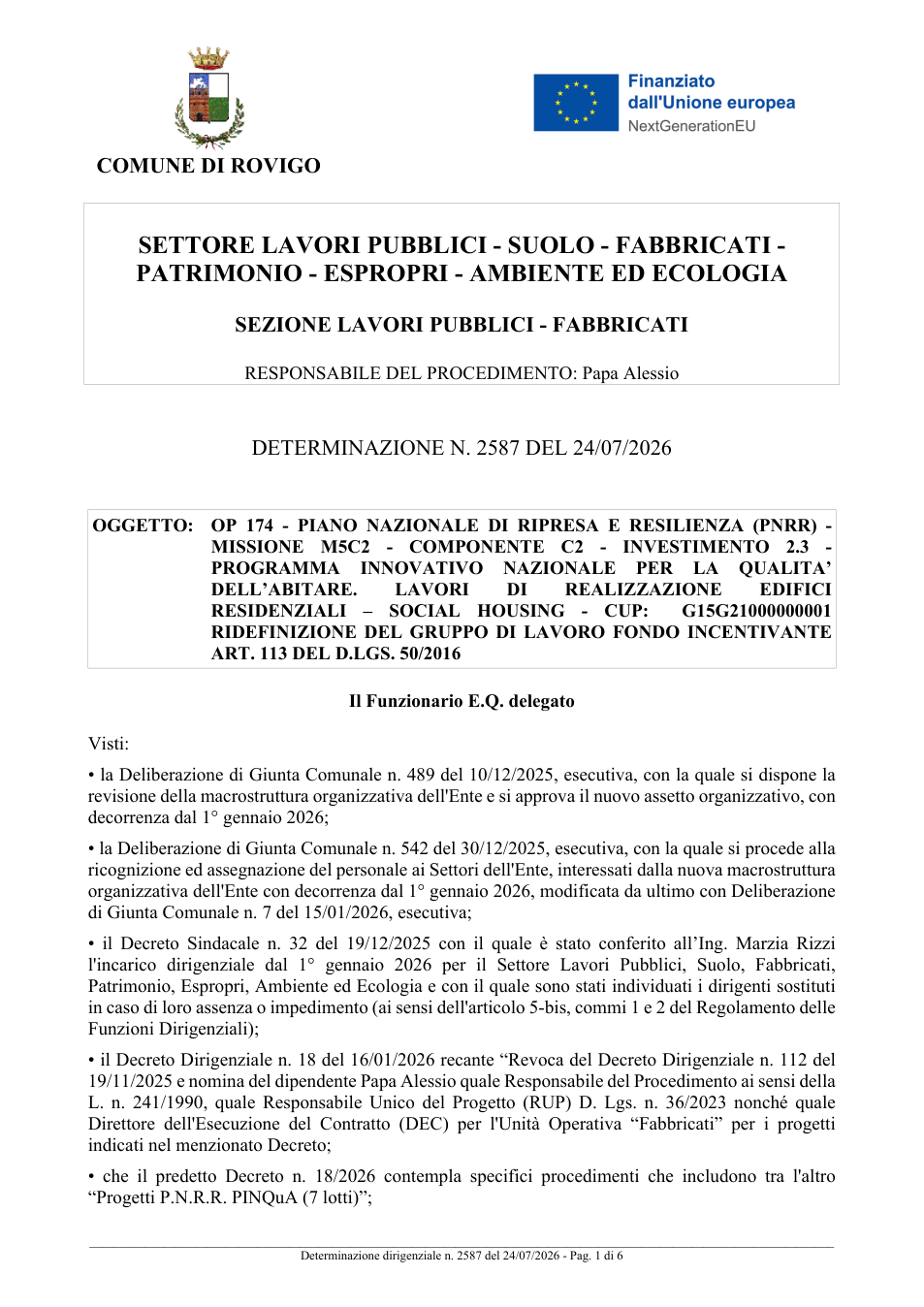 Pagina 1 del documento