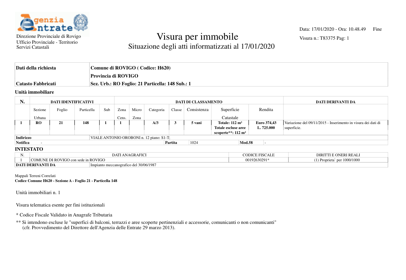 Pagina 1 del documento