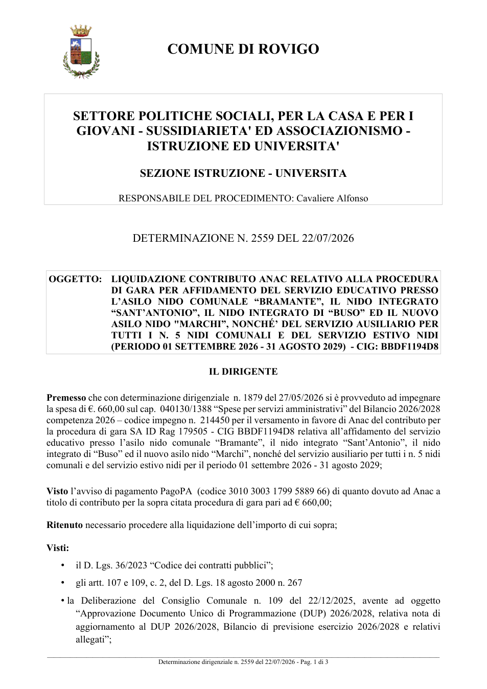 Pagina 1 del documento