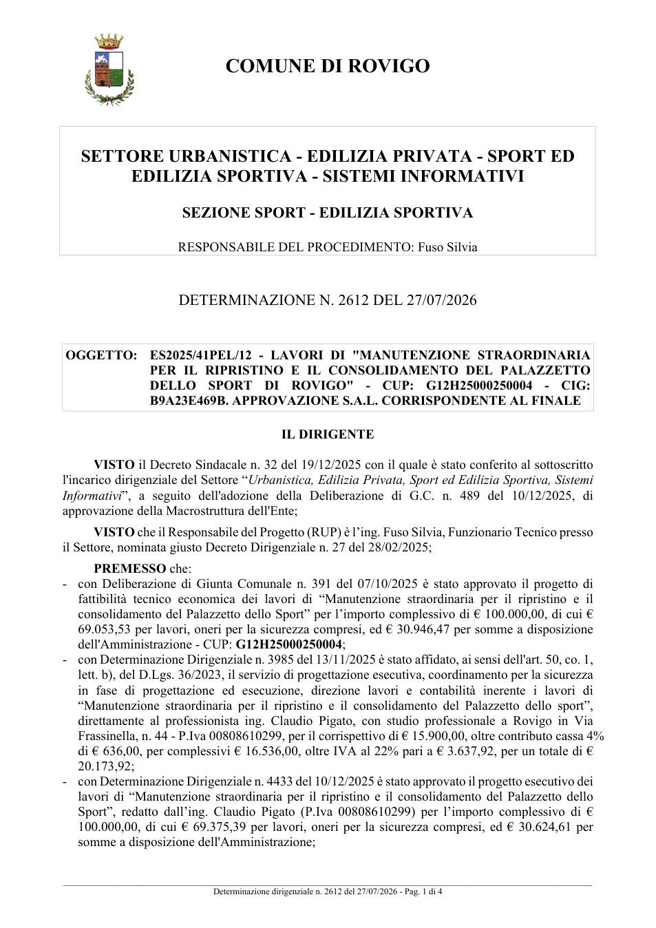 Pagina 1 del documento