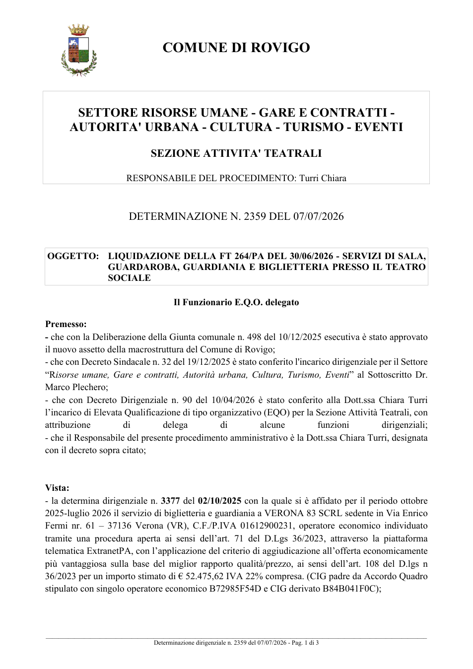 Pagina 1 del documento