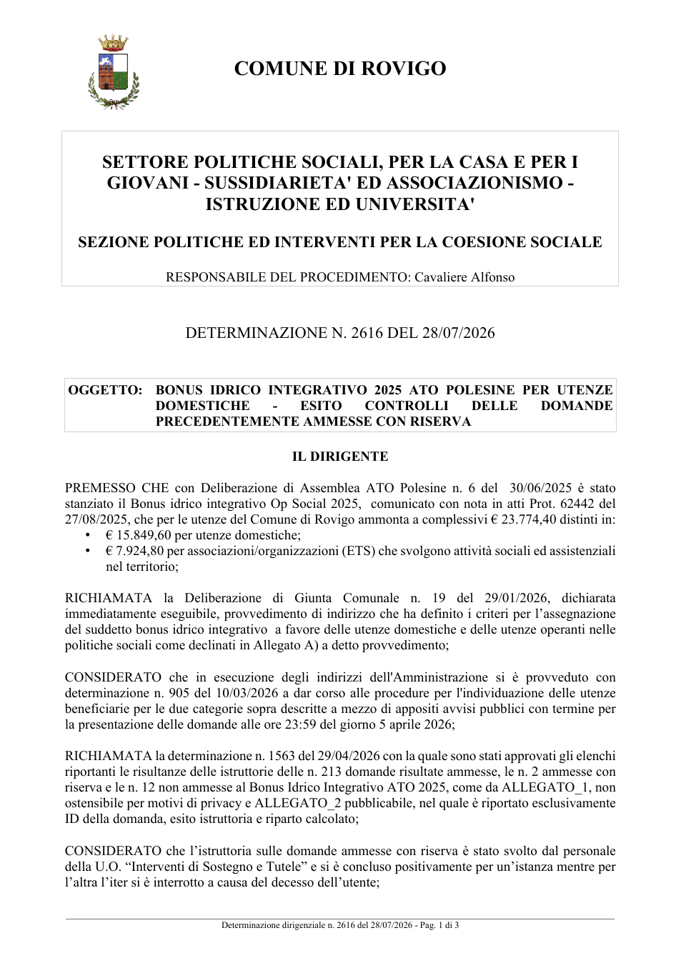 Pagina 1 del documento