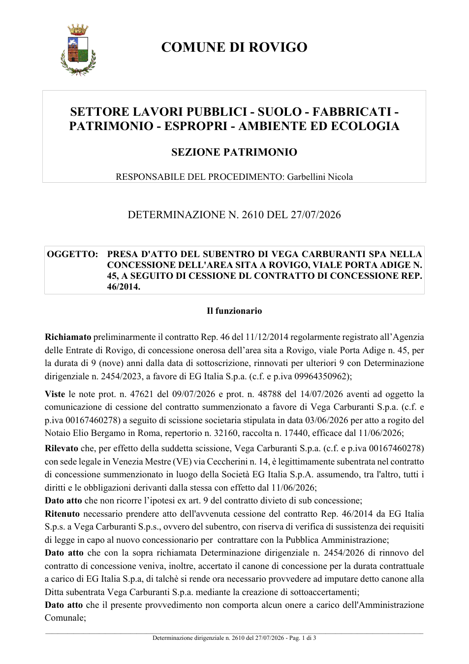 Pagina 1 del documento