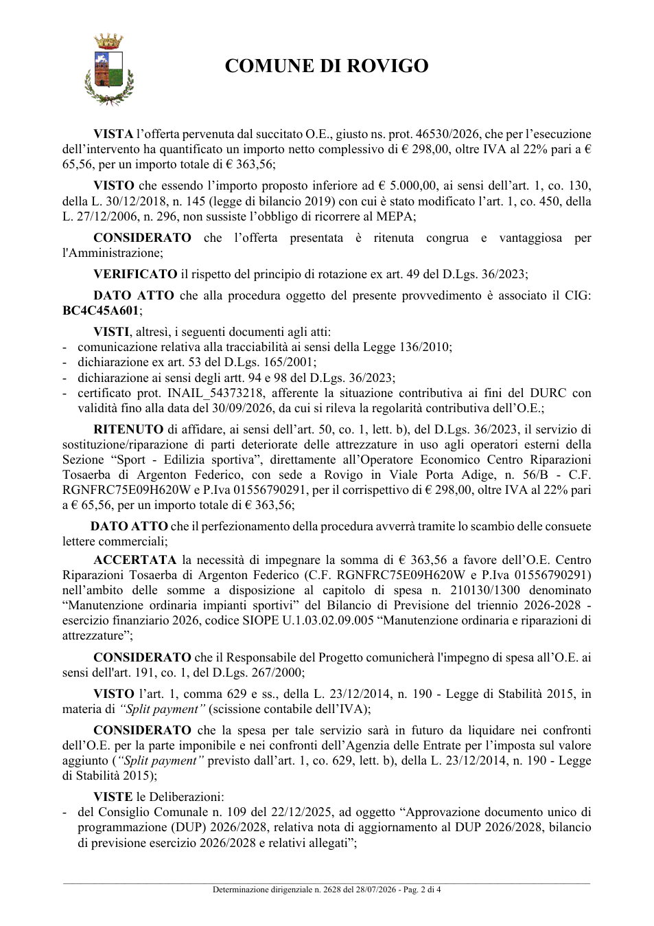Pagina 2 del documento