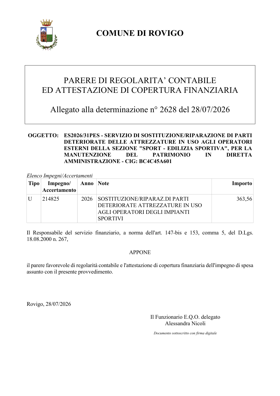Pagina 1 del documento