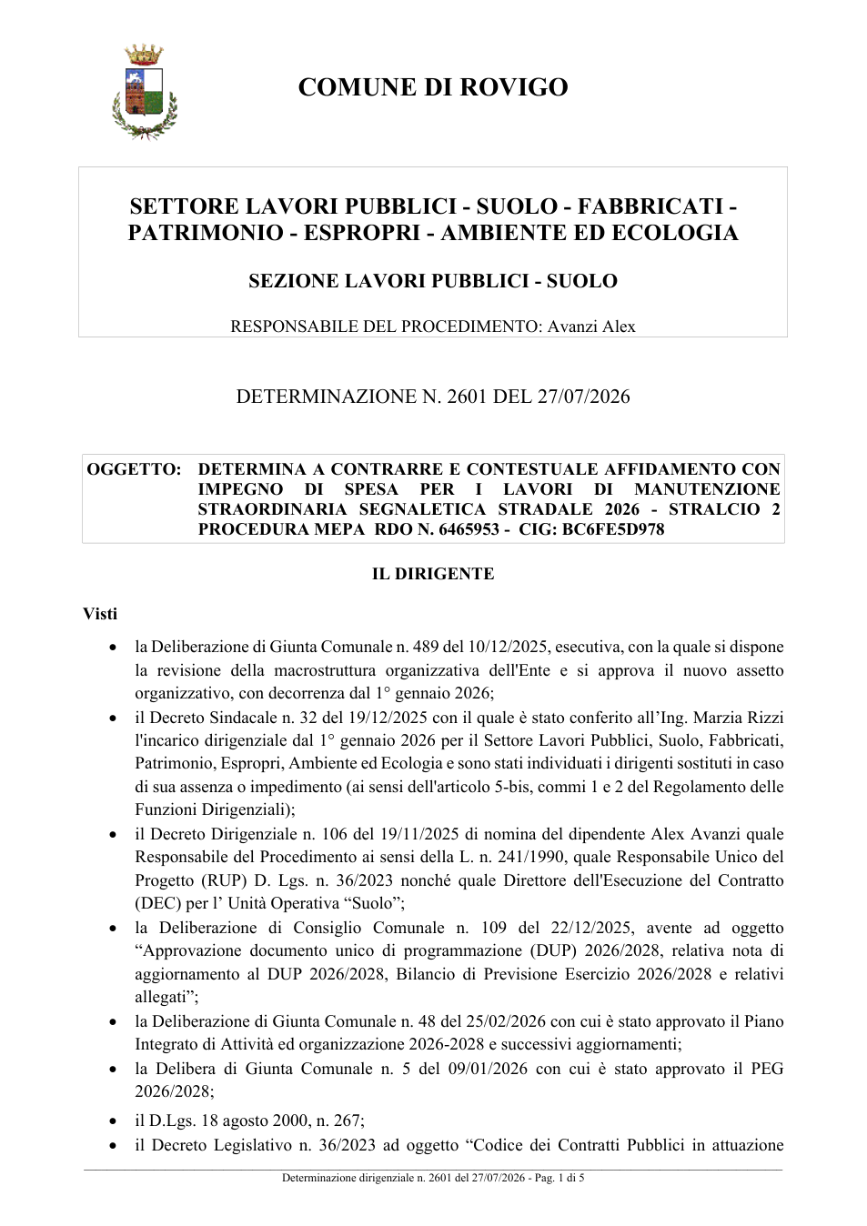 Pagina 1 del documento