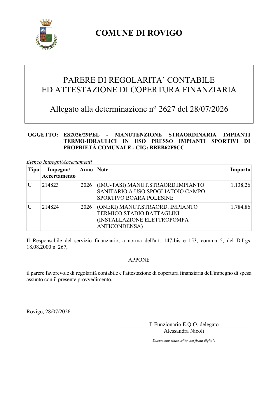Pagina 1 del documento
