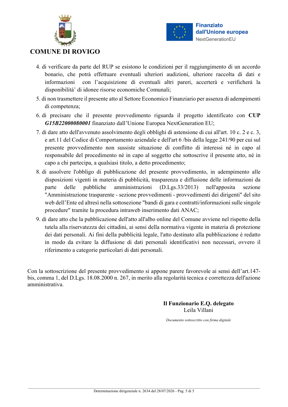 Pagina 5 del documento
