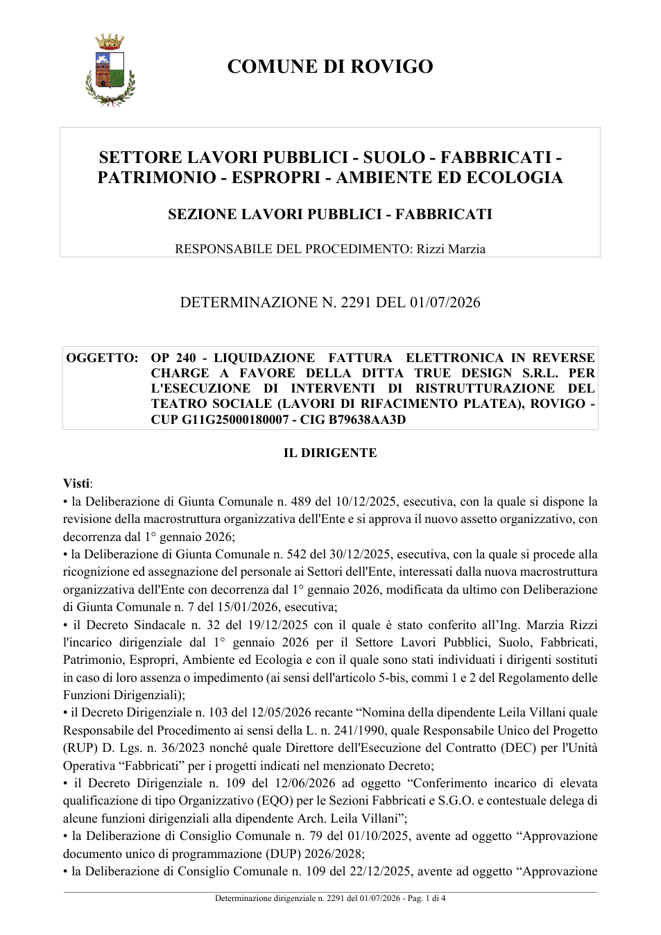 Pagina 1 del documento