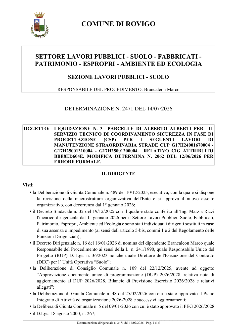 Pagina 1 del documento