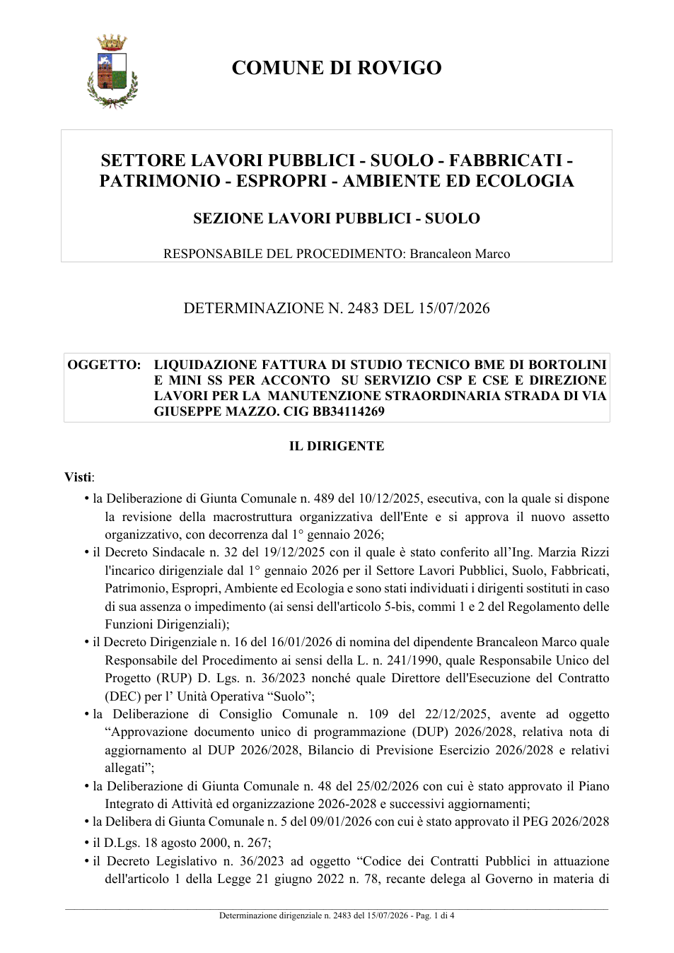 Pagina 1 del documento