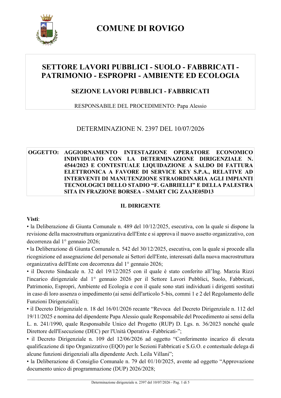 Pagina 1 del documento