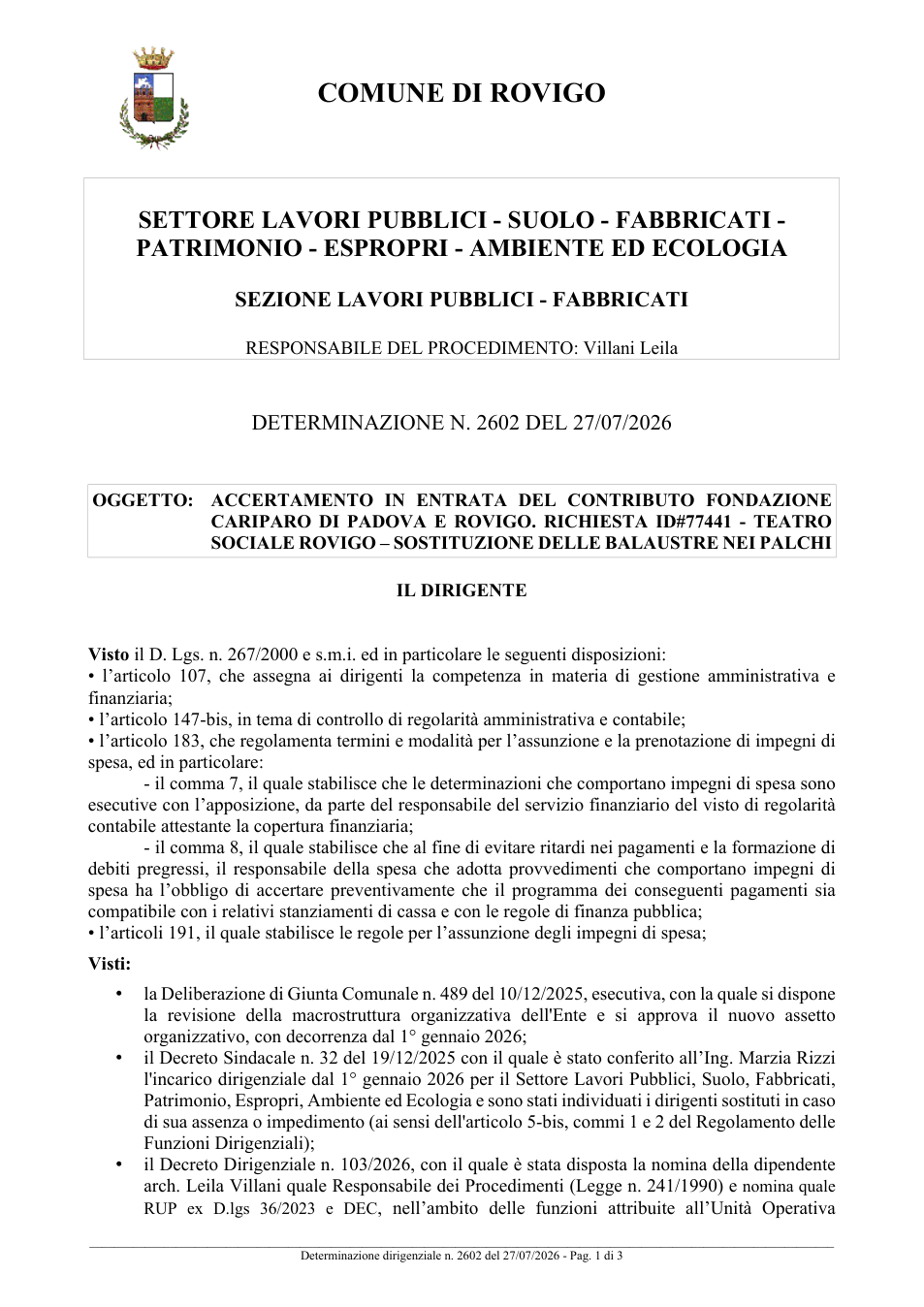 Pagina 1 del documento