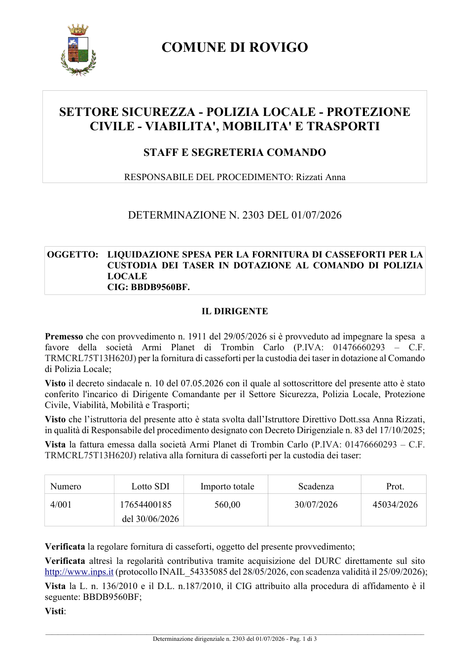 Pagina 1 del documento