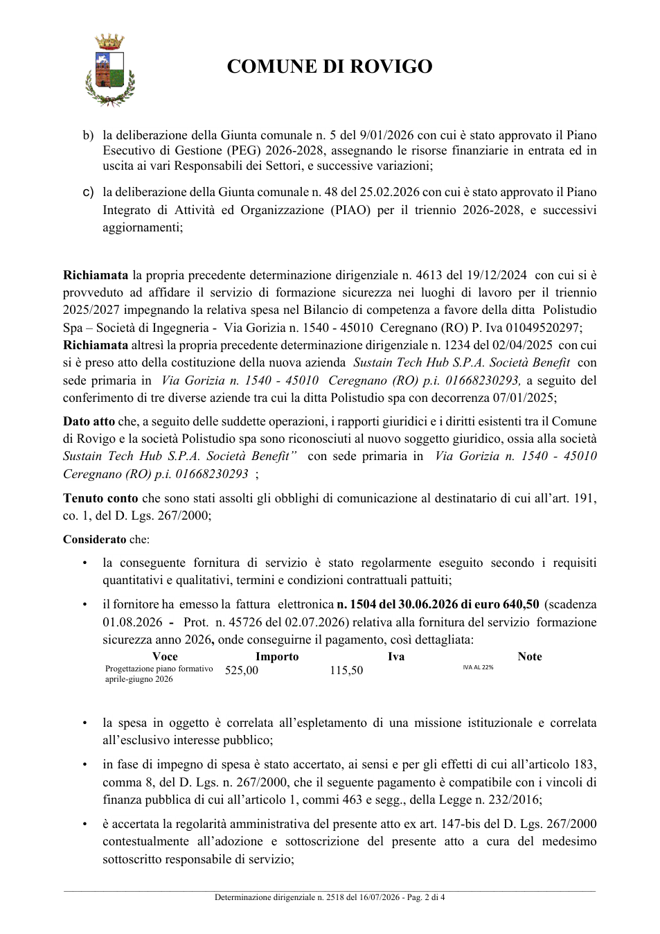 Pagina 2 del documento