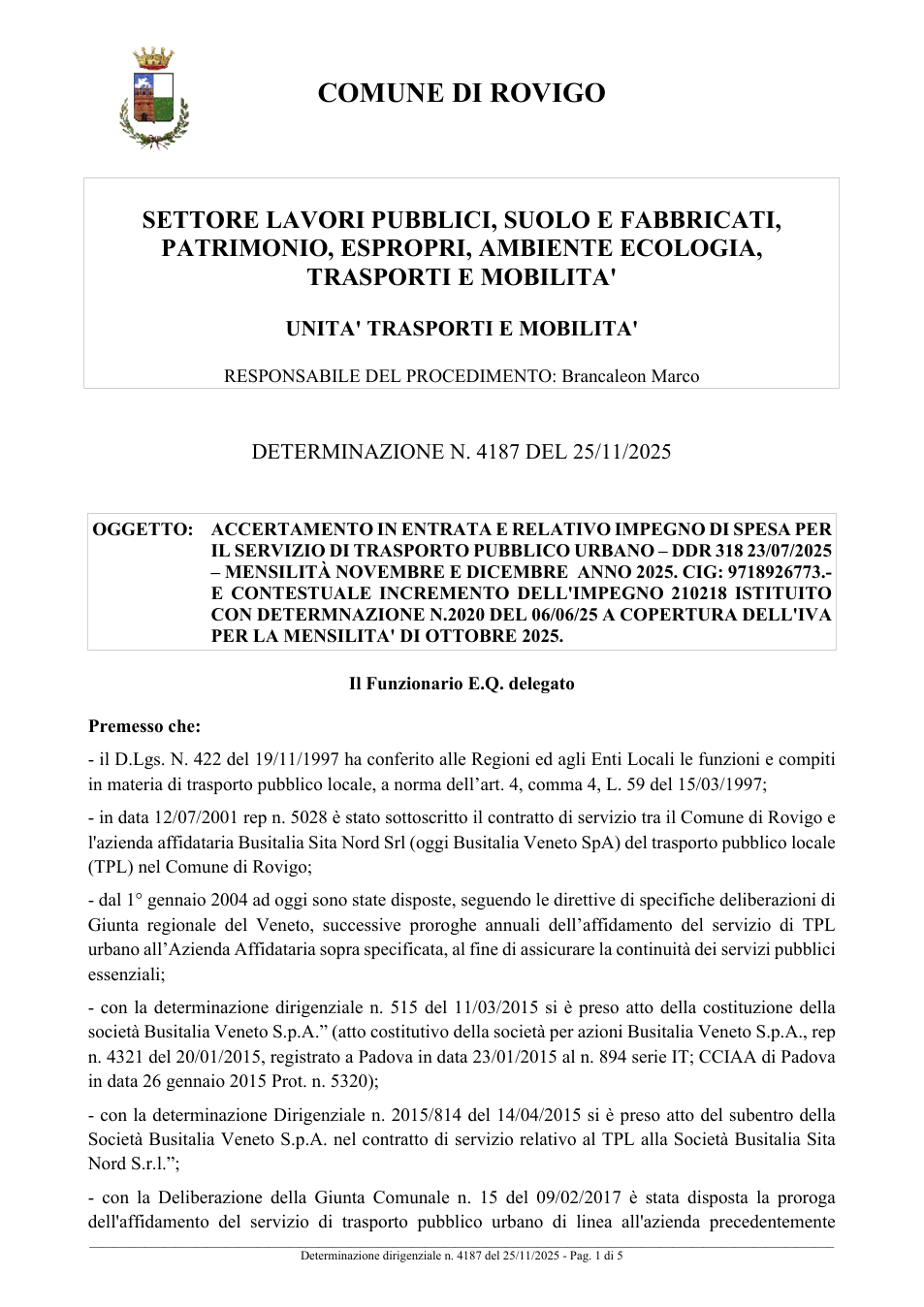 Pagina 1 del documento