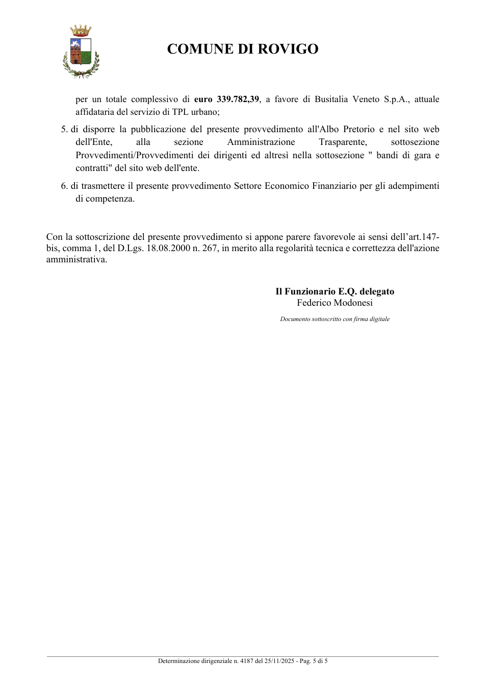 Pagina 5 del documento