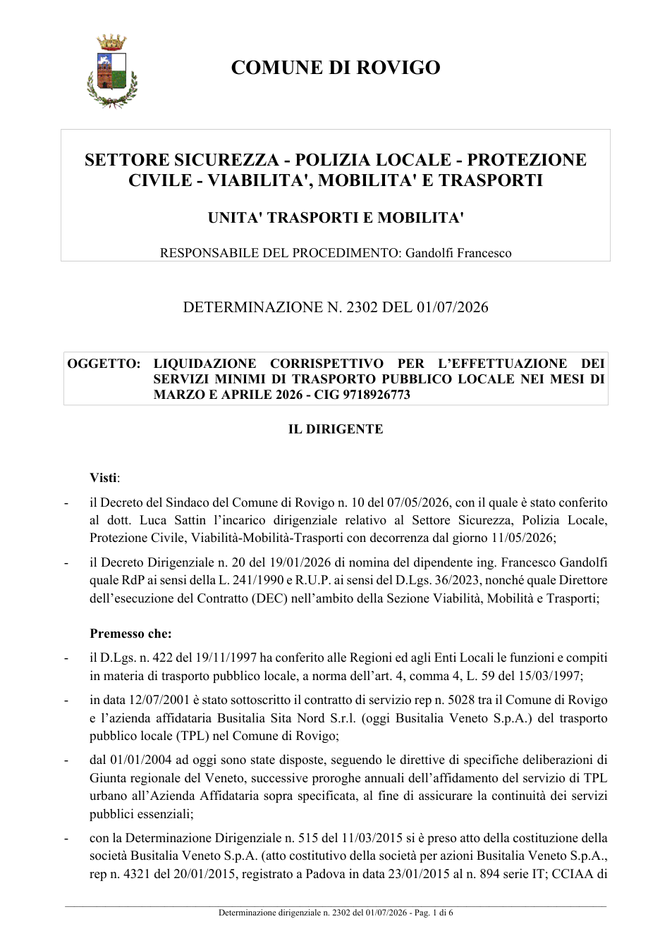 Pagina 1 del documento