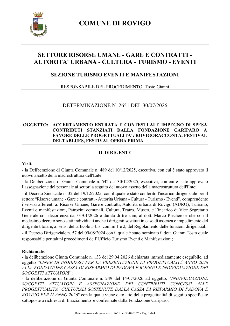 Pagina 1 del documento