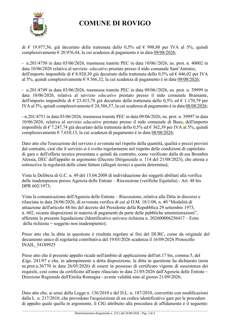Pagina 2 del documento