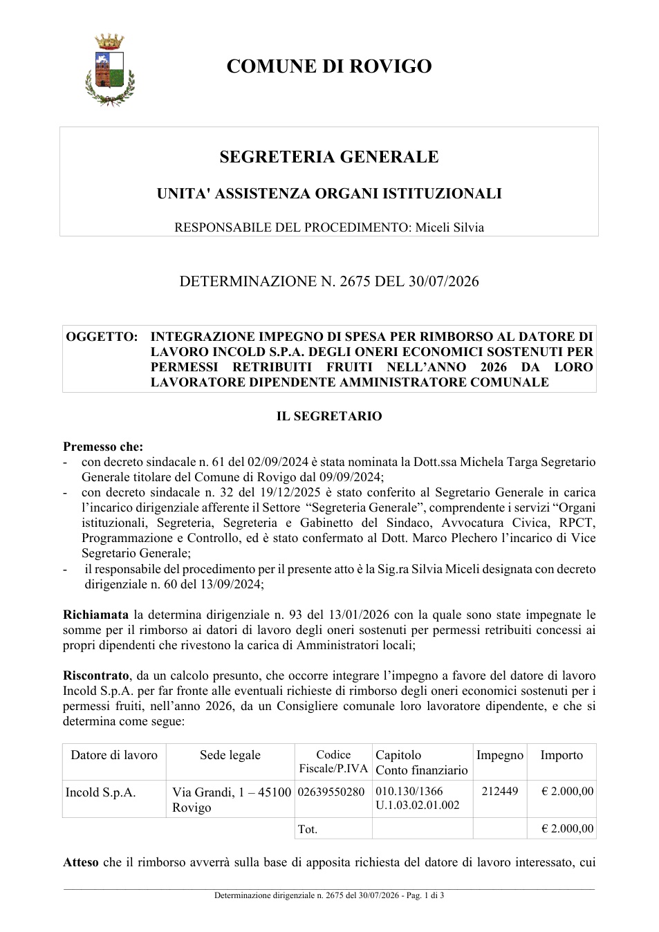 Pagina 1 del documento