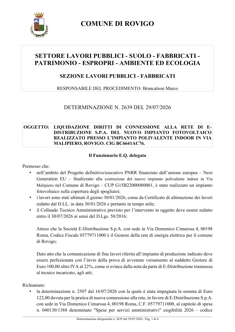 Pagina 1 del documento