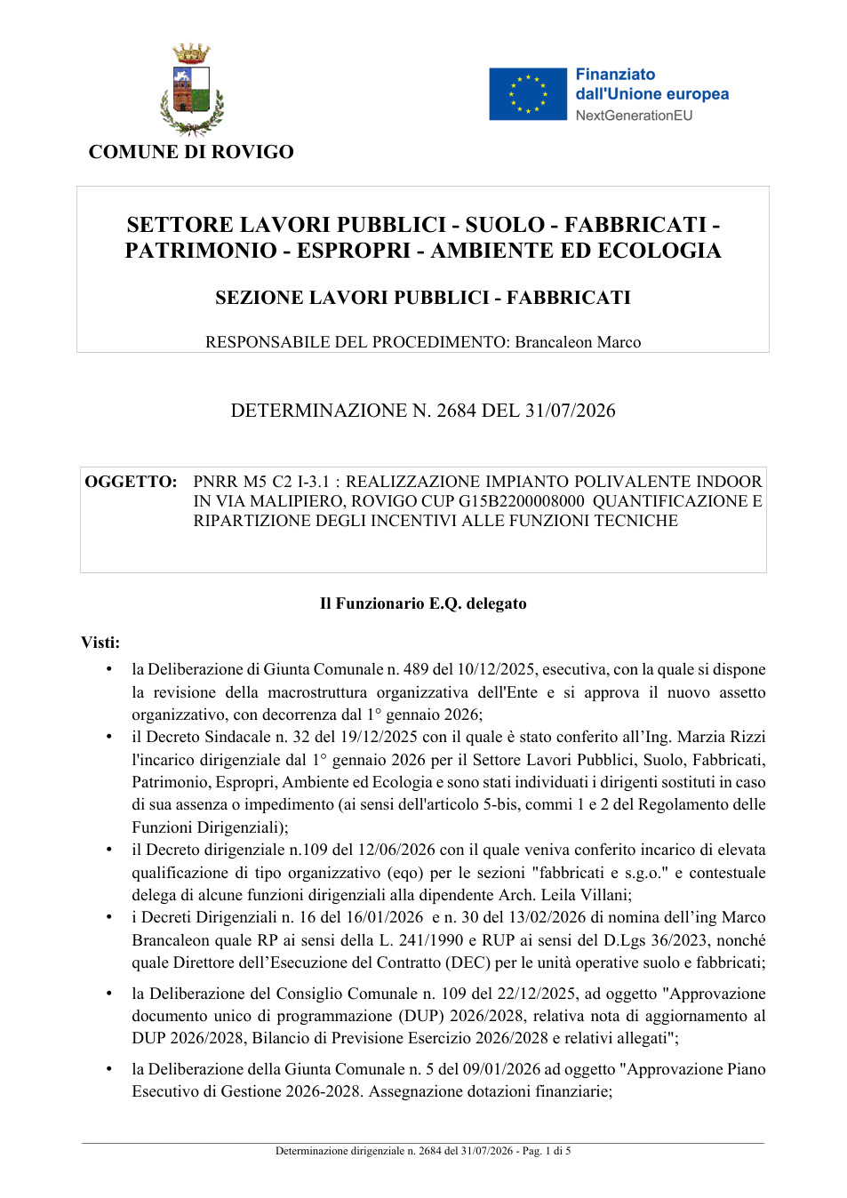 Pagina 1 del documento