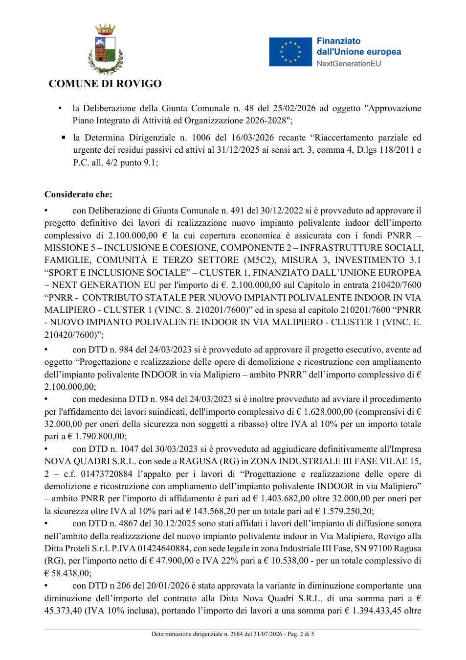 Pagina 2 del documento