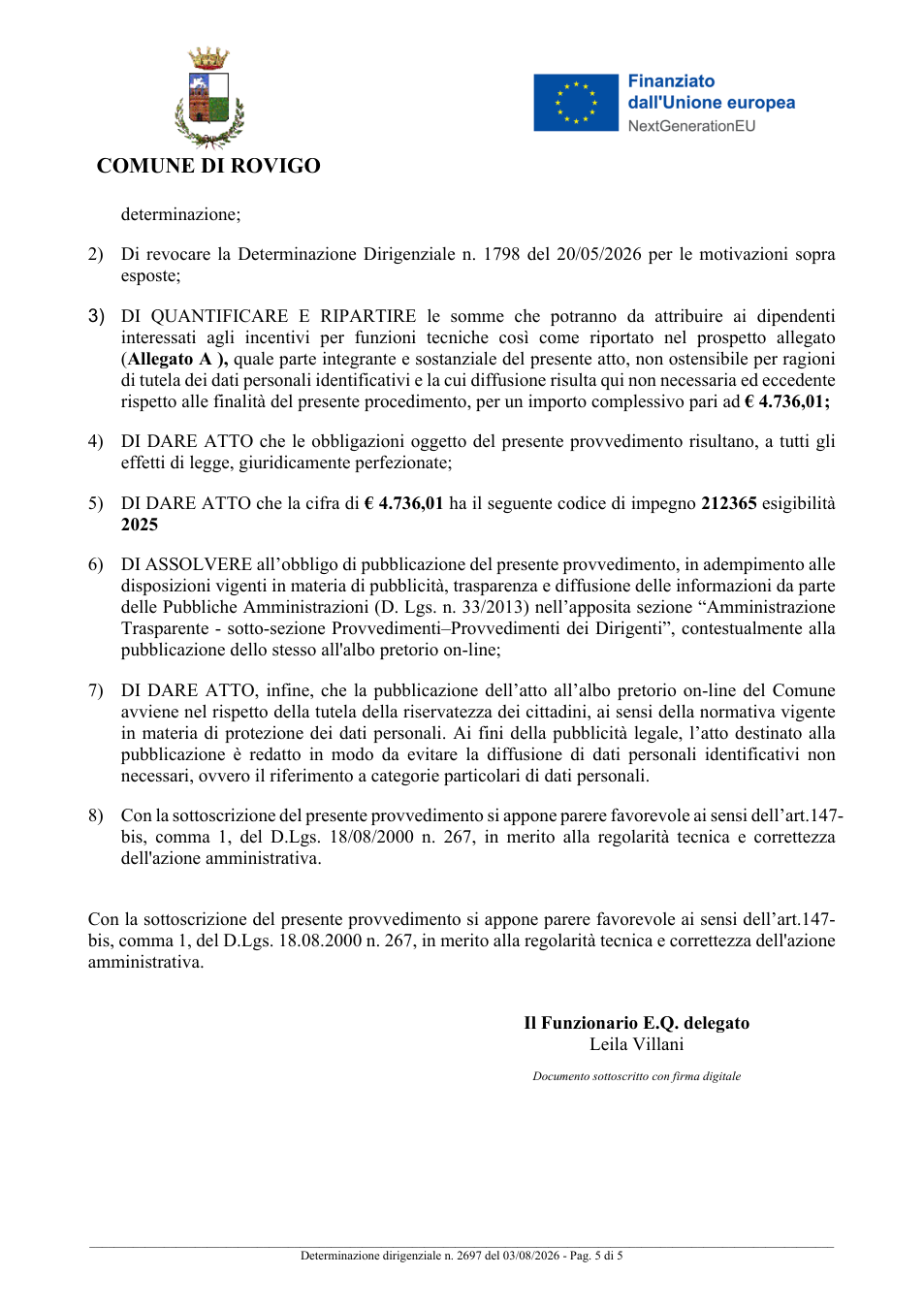 Pagina 5 del documento