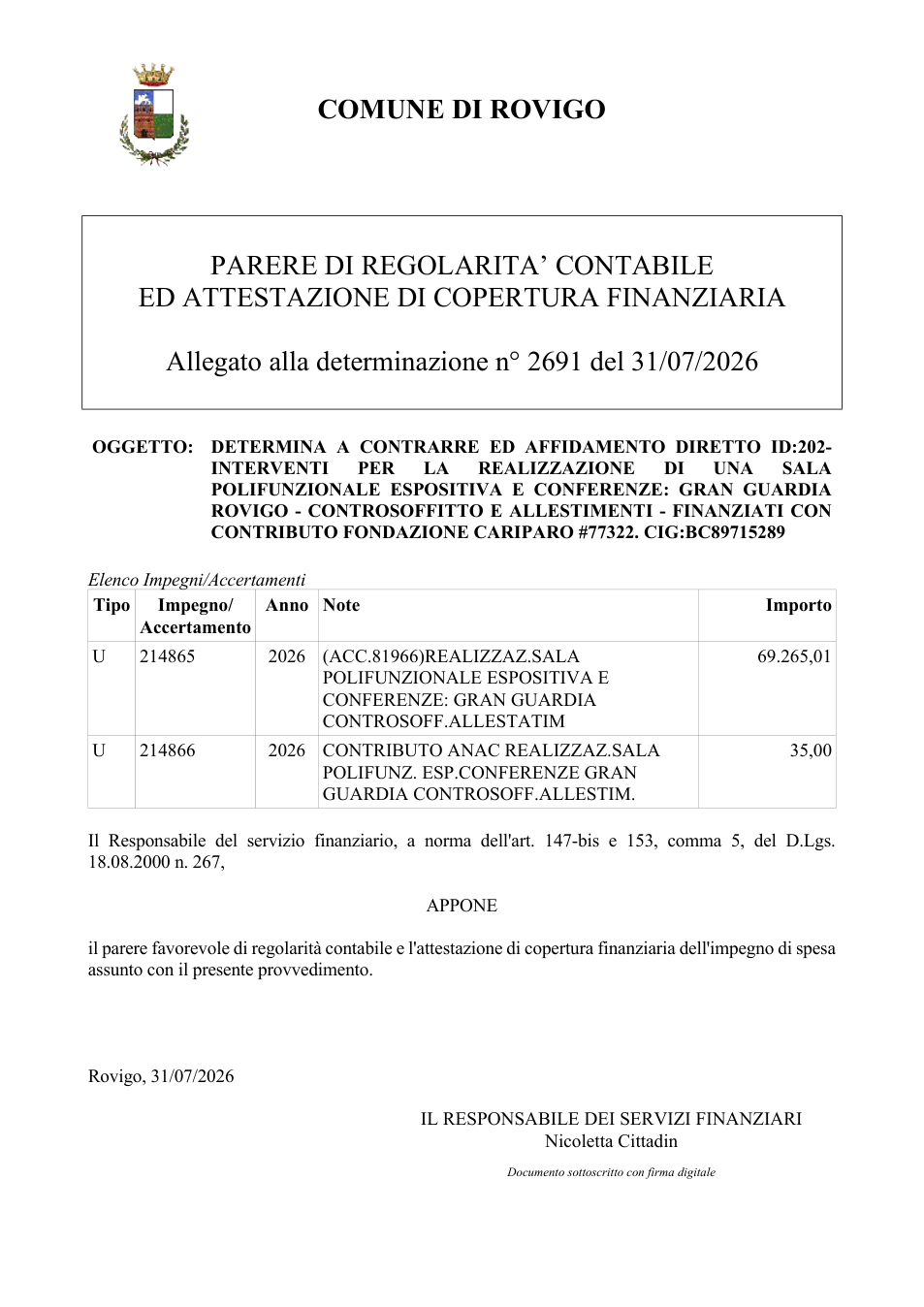 Pagina 1 del documento