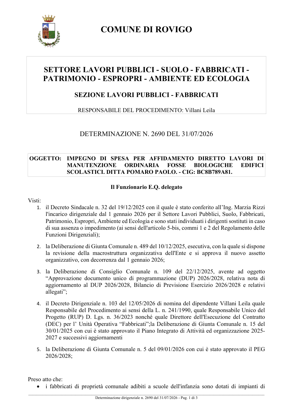 Pagina 1 del documento