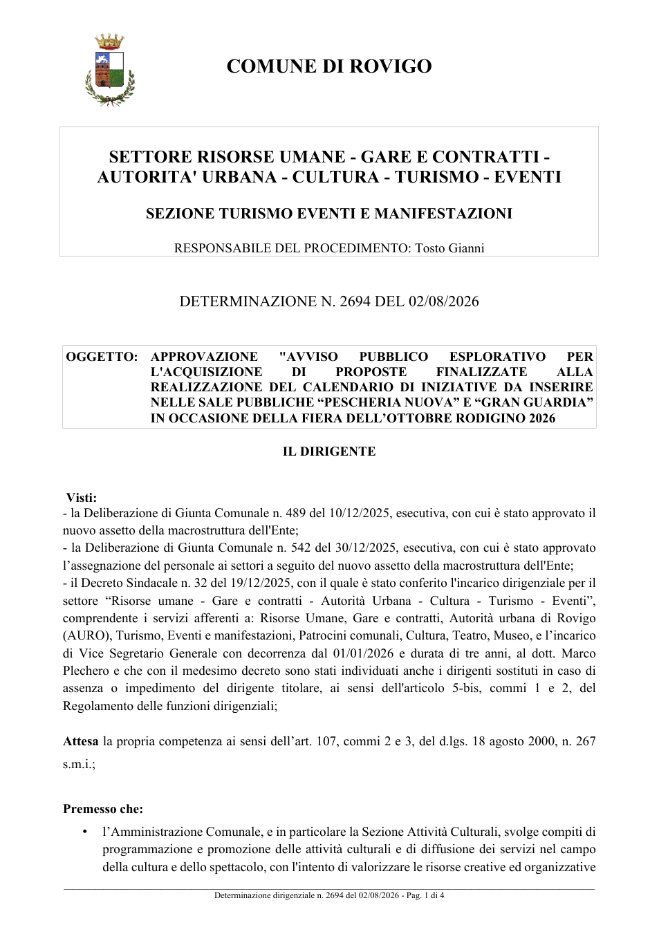 Pagina 1 del documento
