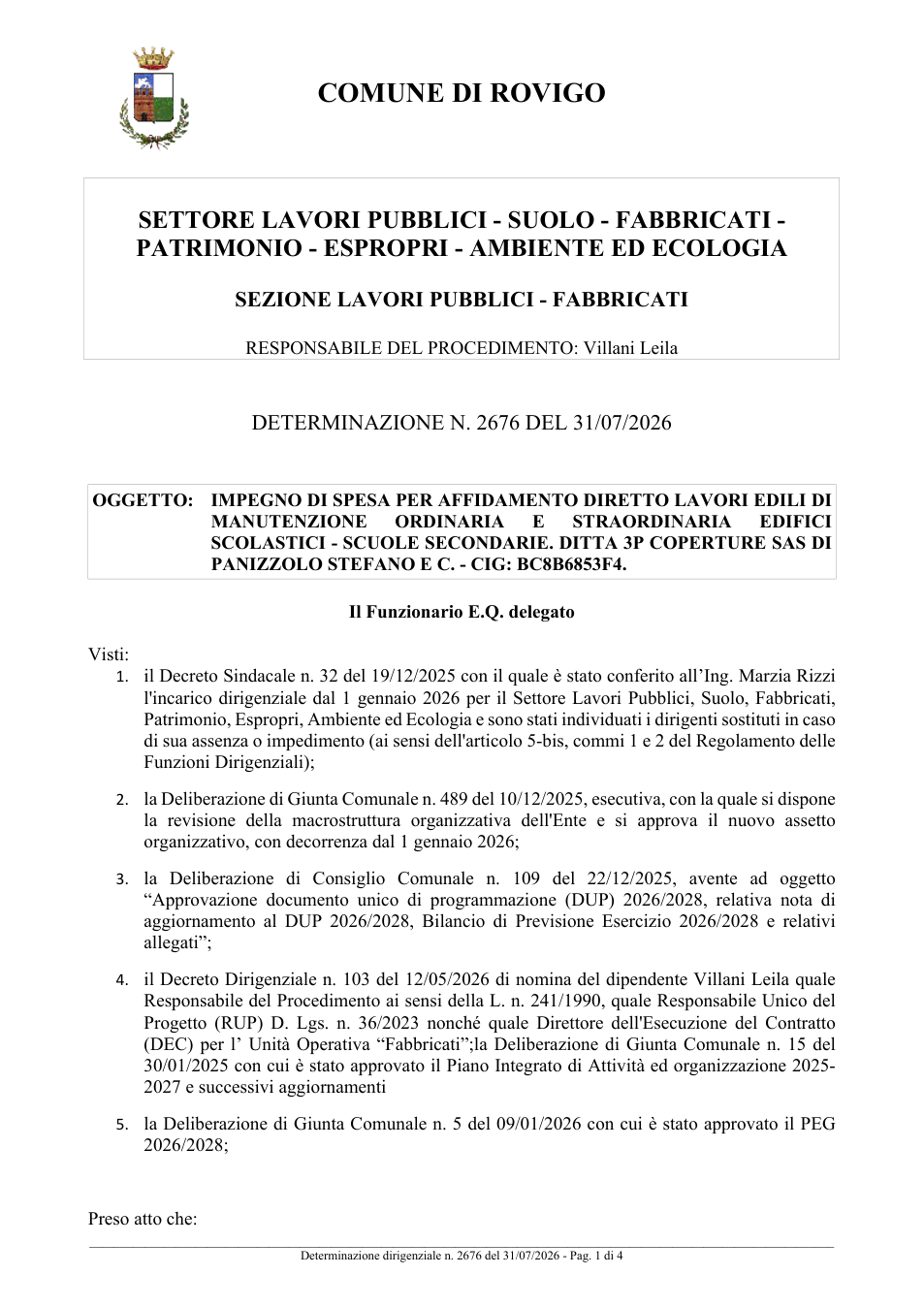 Pagina 1 del documento