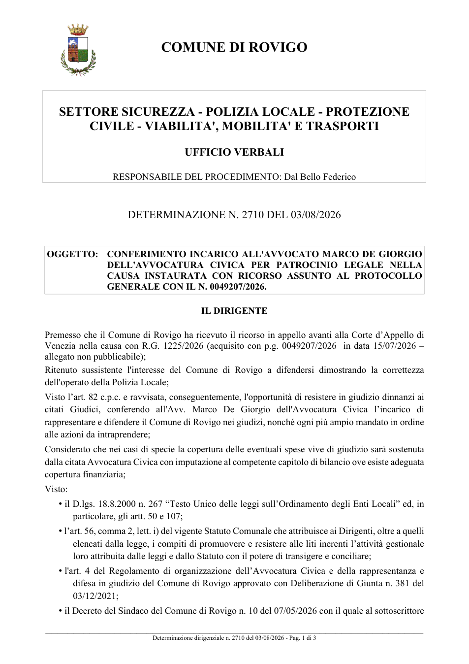 Pagina 1 del documento
