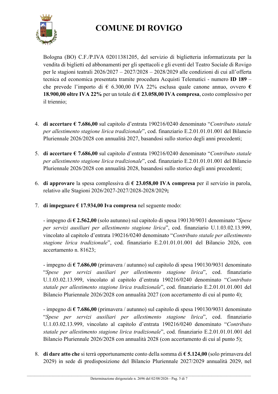 Pagina 5 del documento