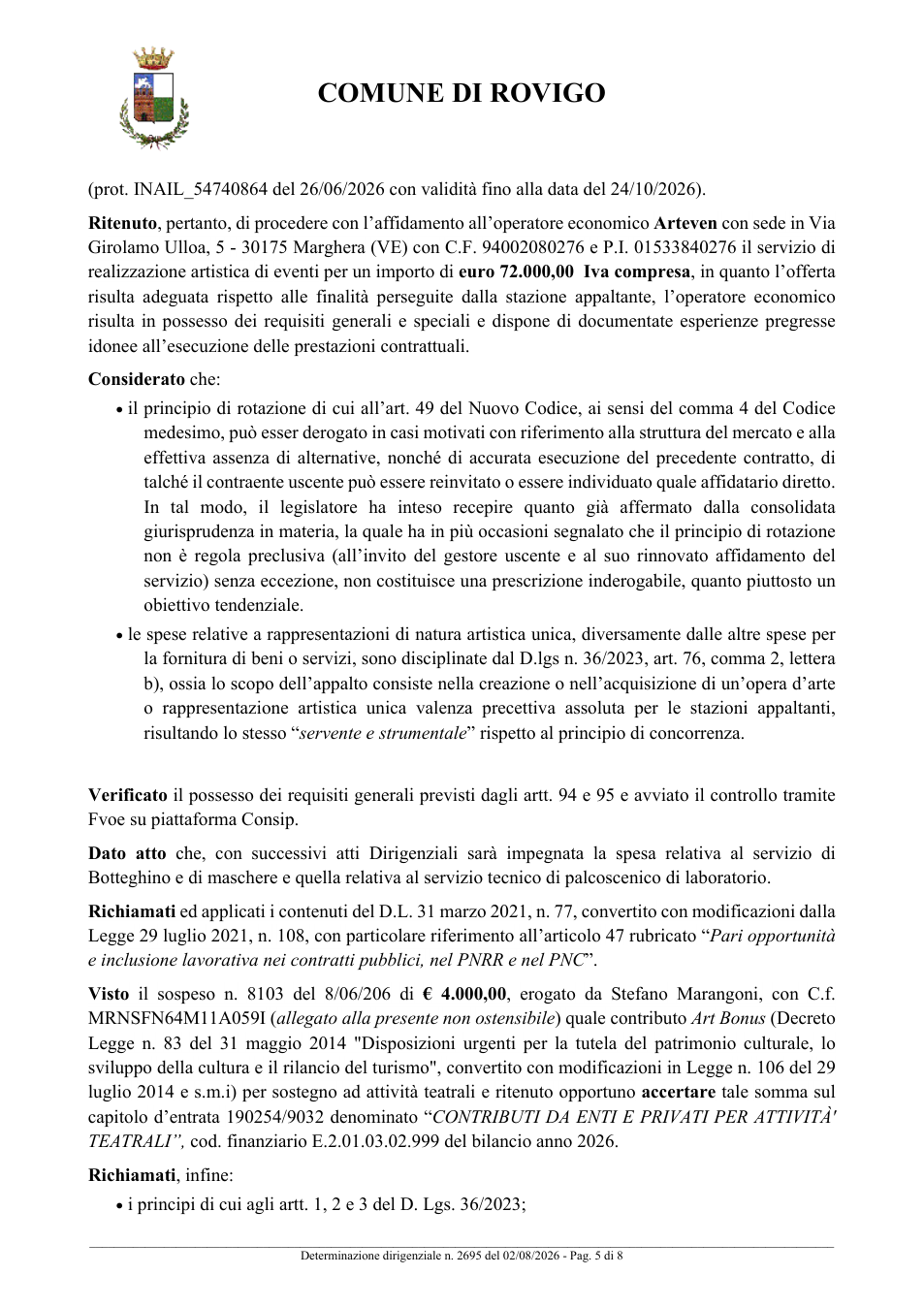 Pagina 5 del documento