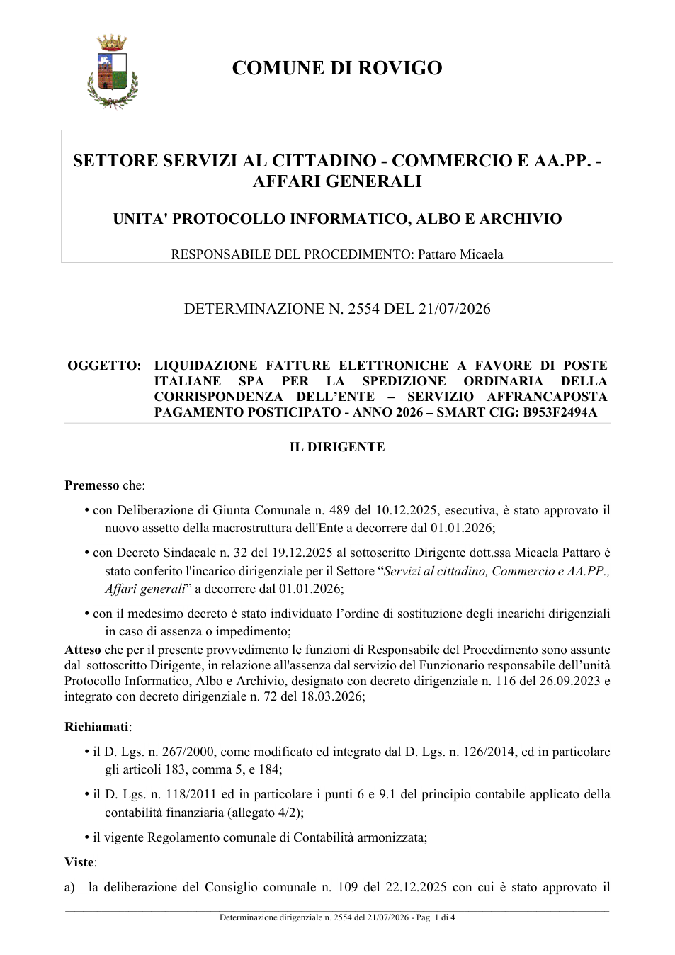 Pagina 1 del documento