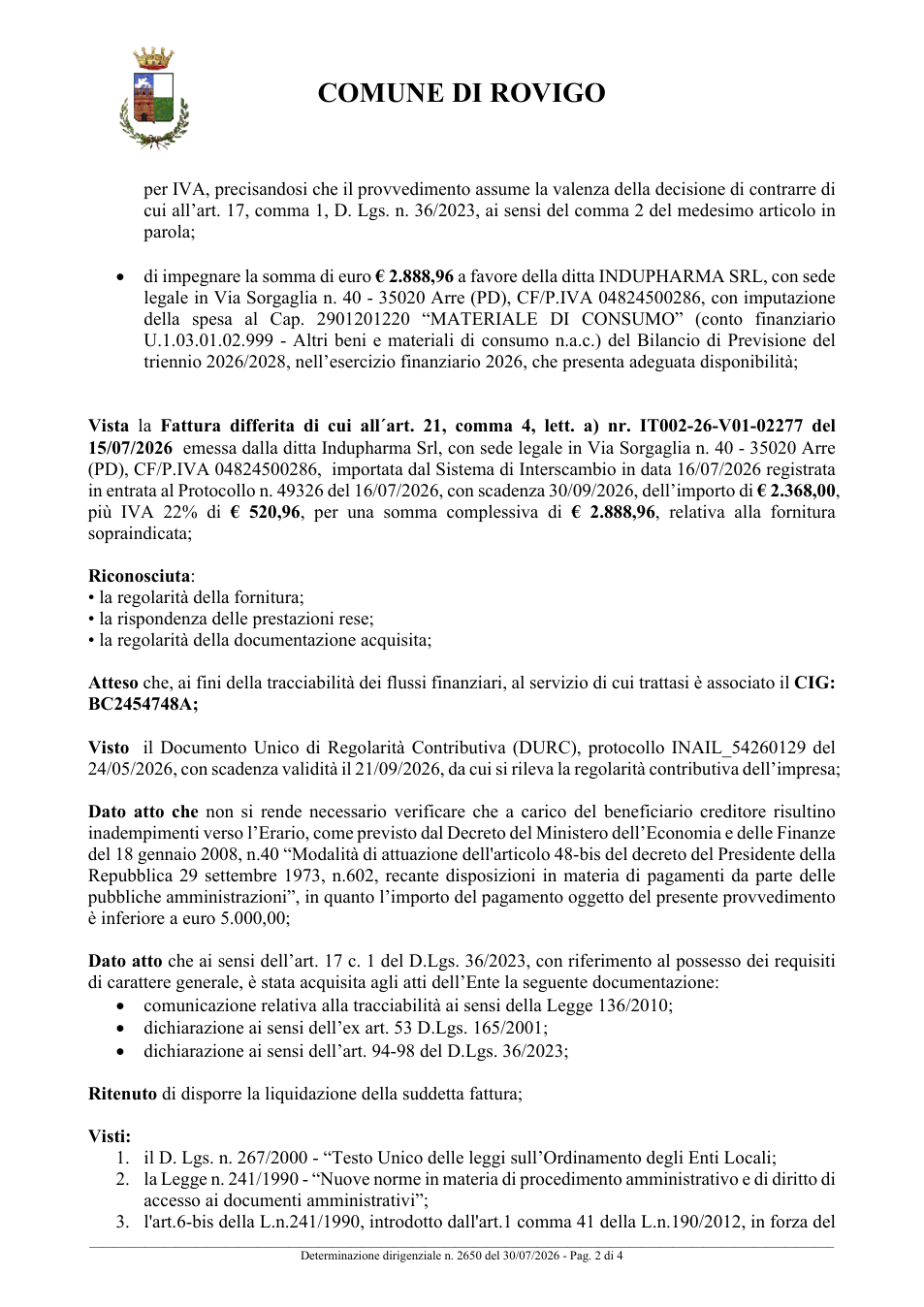 Pagina 2 del documento