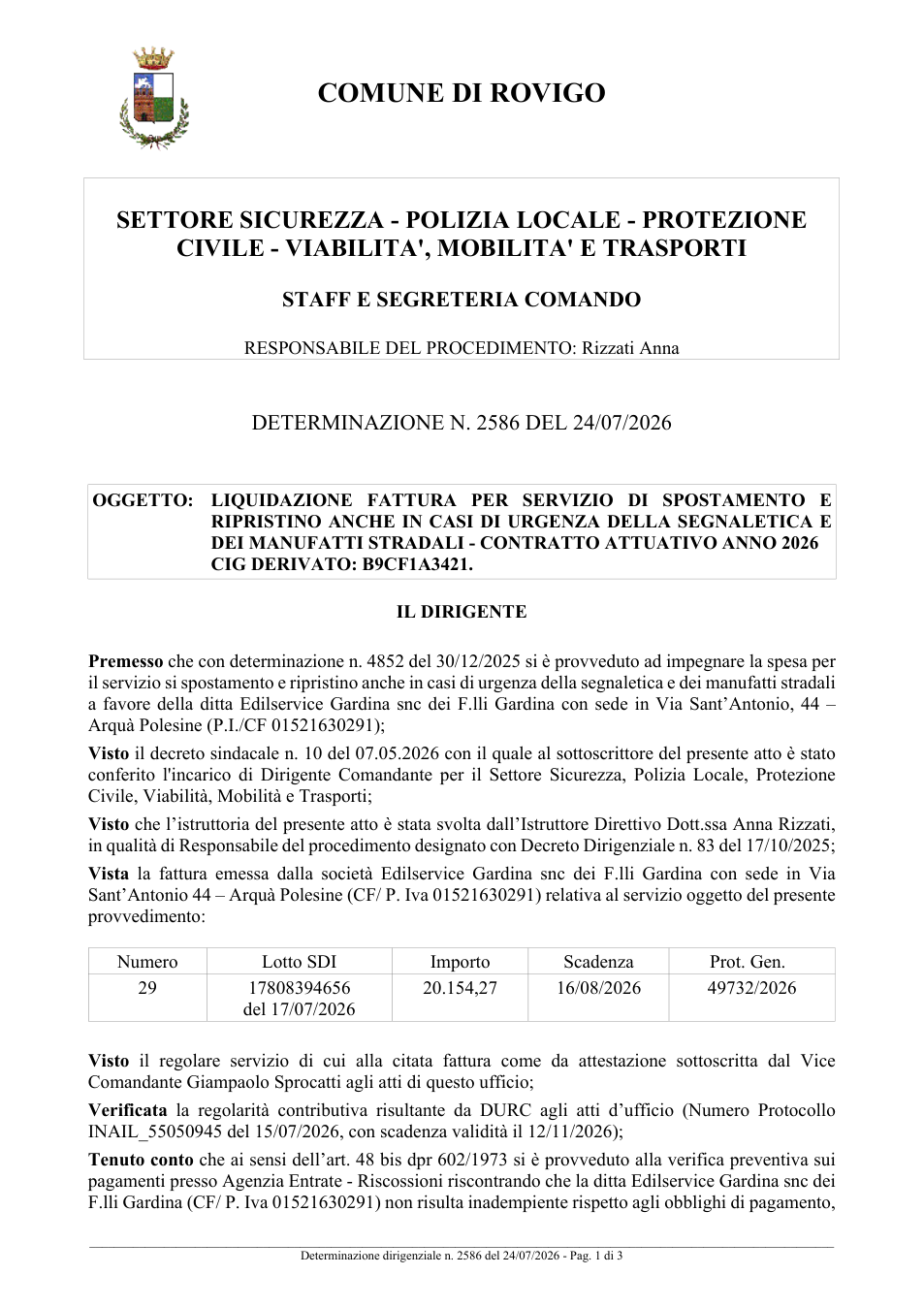 Pagina 1 del documento